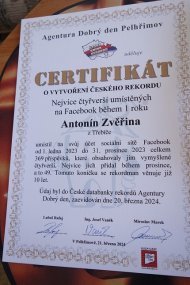 Certifikát o čtyřverší