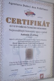 Certifikát o eposu